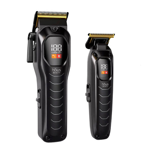 Hâws Beauty hårtrimmer sæt sort