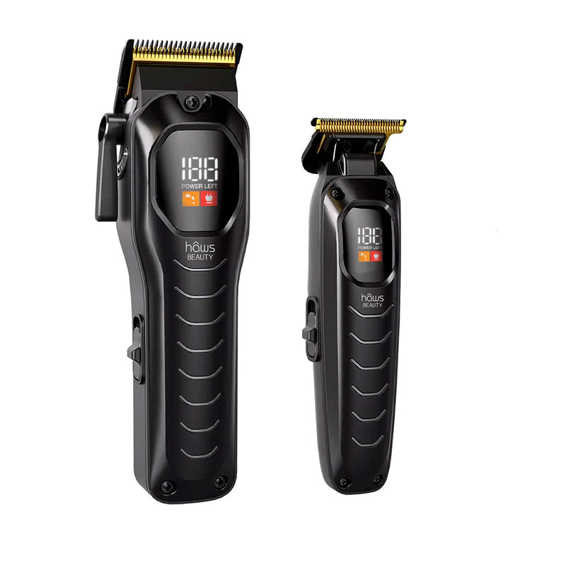 Hâws Beauty hårtrimmer sæt sort