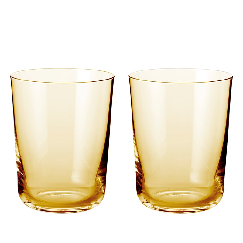 Frederik Bagger New York vandglas citrine 2 stk.