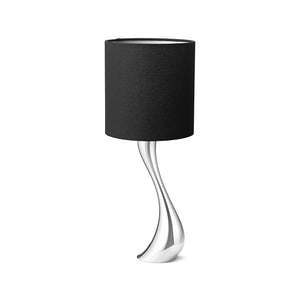 Georg Jensen Cobra mini lampe sølv/sort