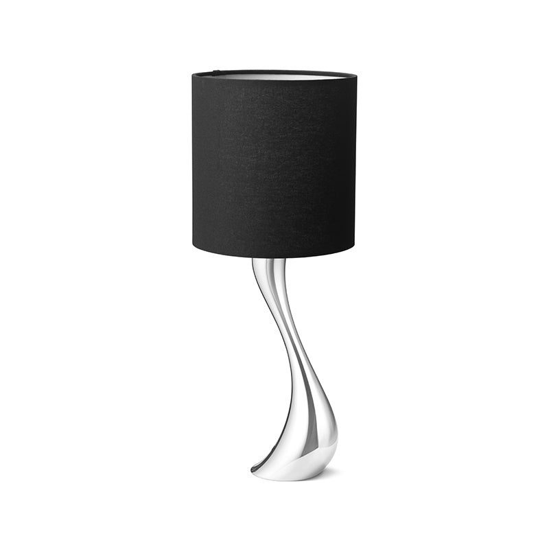 Georg Jensen Cobra mini lampe sølv/sort