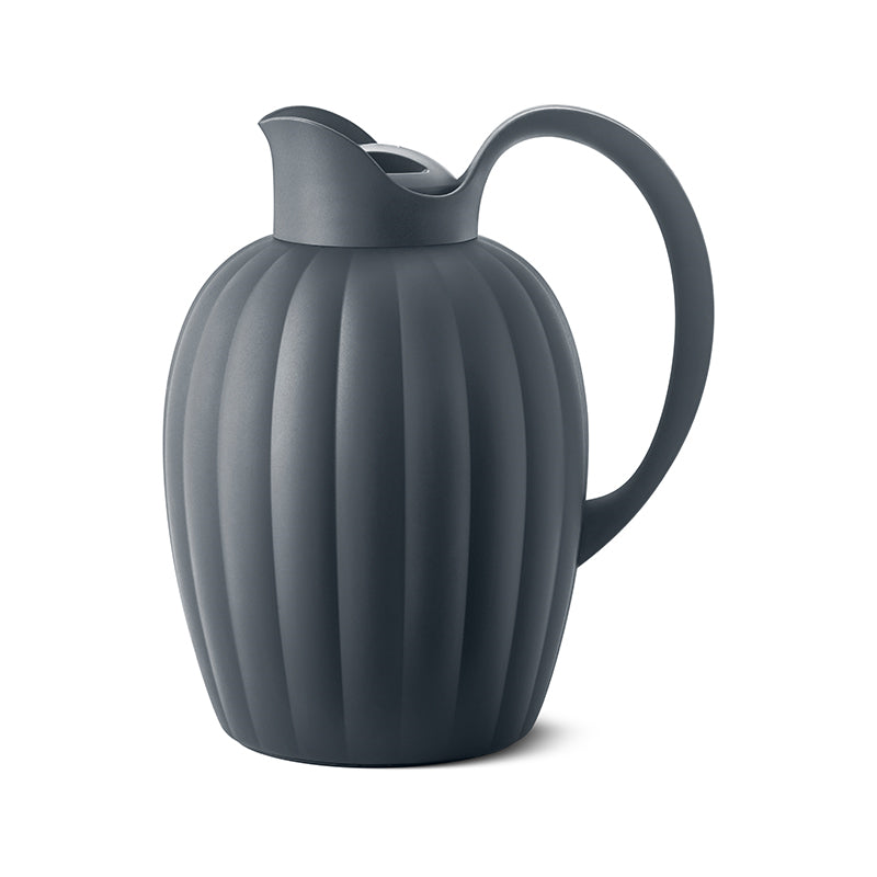 Georg Jensen Bernadotte termokande med trykknap 1 liter