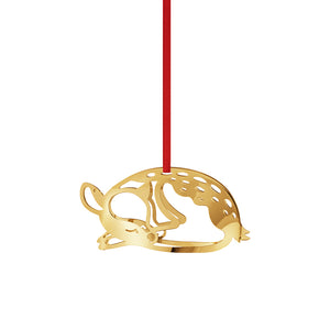 Georg Jensen julepynt 2023 hjort - forgyldt - lille