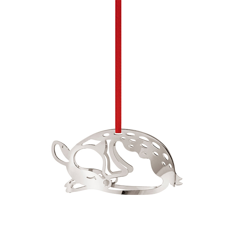 Georg Jensen juleornament 2023 dådyr palladium lille