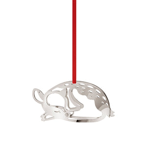 Georg Jensen juleornament 2023 dådyr palladium lille