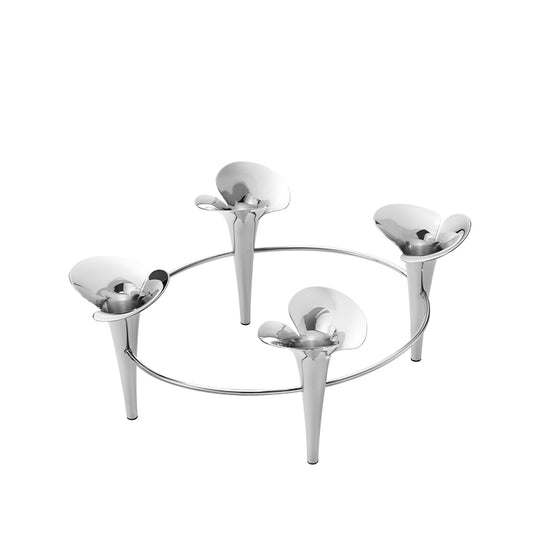 Georg Jensen Bloom Botanica lysestage rustfrit stål