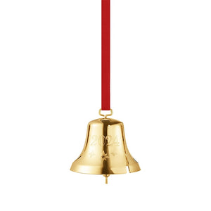 Georg Jensen jul 2024 juleklokke forgyldt