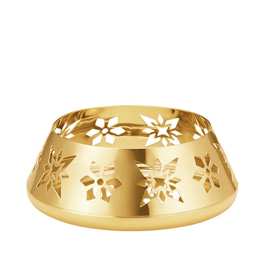 Georg Jensen jul 2024 lysestage til bloklys forgyldt