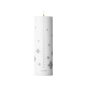 Georg Jensen jul 2024 kalenderlys sølv
