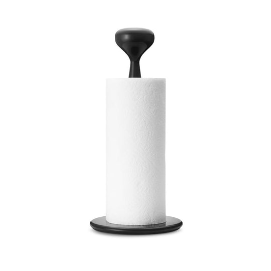 Georg Jensen Alfredo køkkenrulleholder sortlakeret stål