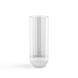 Georg Jensen Bernadotte vase glas rund H22,5 cm