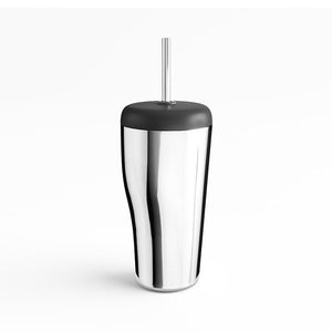 Georg Jensen Sky termokop med sugerør stål 40 cl