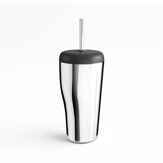 Georg Jensen Sky termokop med sugerør stål 40 cl