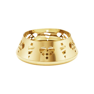 Georg Jensen Jul 2025 lysestage til bloklys forgyldt