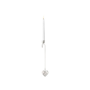 Georg Jensen Jul 2025 lyseholder hjerte palladium