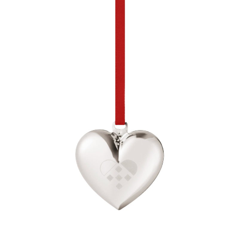 Georg Jensen Jul 2025 julehjerte palladium