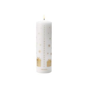 Georg Jensen Jul 2025 kalenderlys guld
