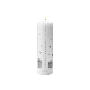 Georg Jensen Jul 2025 kalenderlys sølv