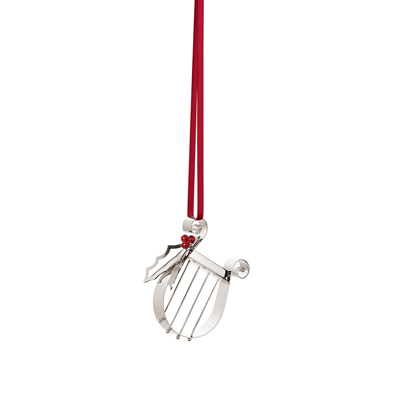 Georg Jensen Jul 2026 juleornament Harpe palladium