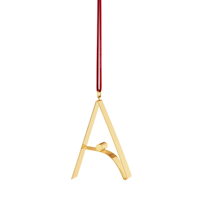 Georg Jensen Christmas Collectibles bogstavsornament A