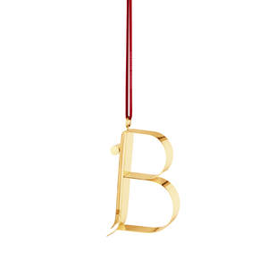 Georg Jensen Christmas Collectibles bogstavsornament B
