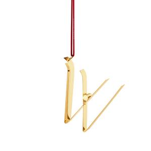 Georg Jensen Christmas Collectibles bogstavsornament W