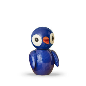 Spring Copenhagen dazzling dark blue fugl
