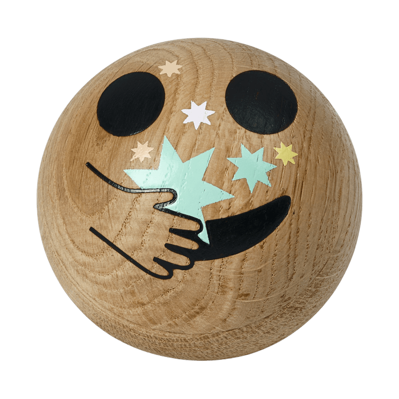 Spring Copenhagen Emotions Big Bang træfigur med stjerner Ø7 cm