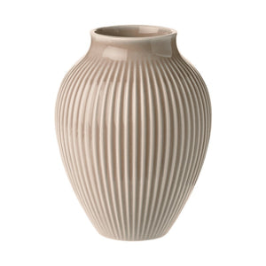 Knabstrup Keramik Ripple vase rosa H12.5 cm
