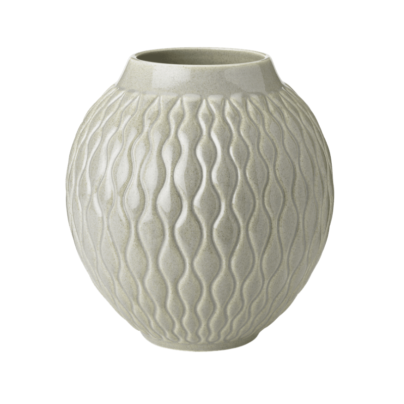 Knabstrup Keramik Solum vase ash H 24 cm