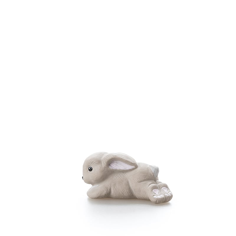 Klarborg Harekilling Ninus figur grå 7 cm