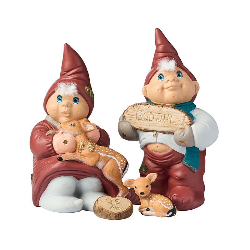 Klarborg årsnissepar 2025 Elvin & Emmelie jubilæumspar