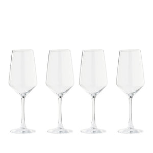 Hvidvinsglas klar 4 stk. 40 cl.