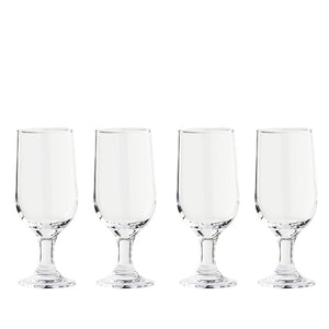 Ølglas klar 4 stk. 35 cl.