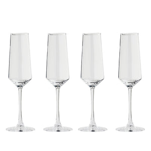 Champagneglas klar 4 stk. 24 cl.