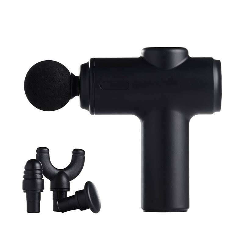 Massagepistol ledningsfri inklusiv 4 massagehoveder