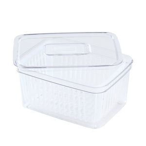 Køleskabs Opbevaringsboks med låg klar