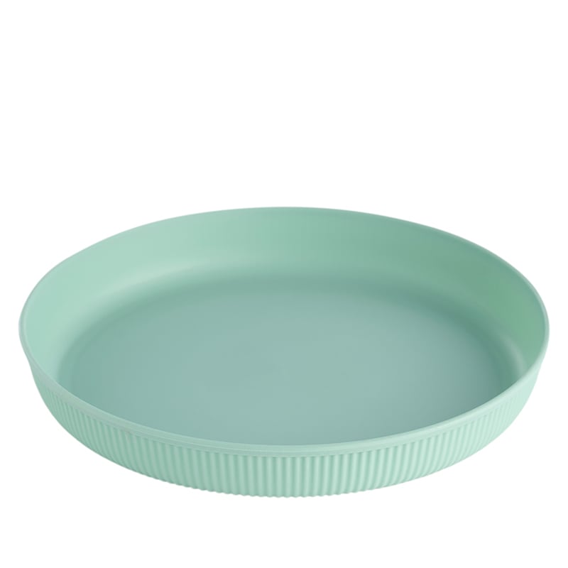 Tallerken pastelgrøn 4 stk 18,5 cm