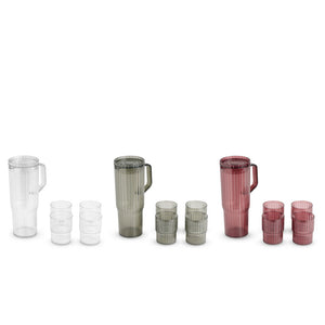 Kande med 4 kopper assorterede farver 1,2 liter - vi kan ikke garantere hvilken farve der afsendes