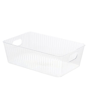 Transparant opbevaringskasse  31x20x10 cm