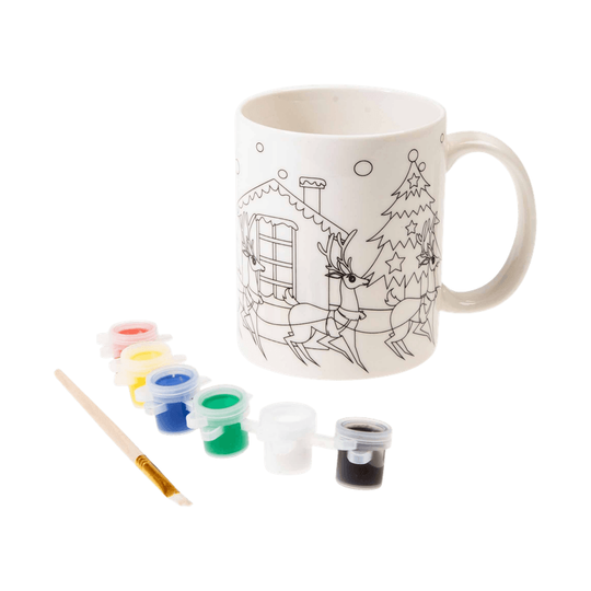 Det Gamle Apotek mal-selv julekrus keramik 250 ml