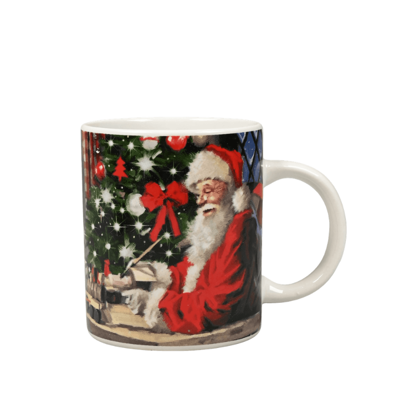 Det Gamle Apotek julekrus med julemand 340 ml