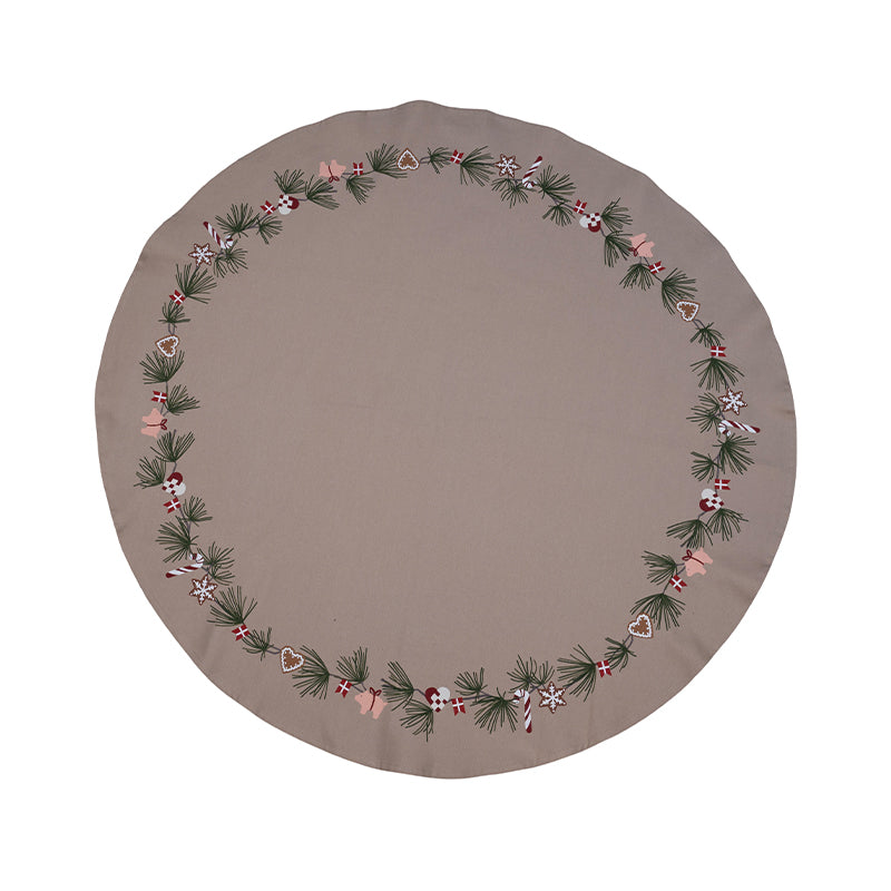 Det Gamle Apotek juletræstæppe Ø 1 meter
