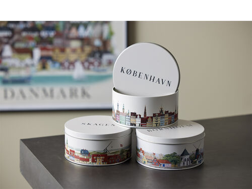 Martin Schwartz Kagedåsesæt 2 stk - København/Skagen/Bornholm