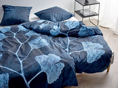 Södahl Ginkgo Dark Blue 140x220