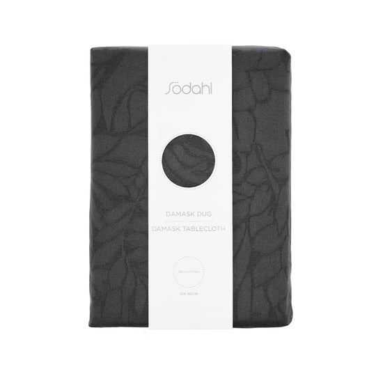 Södahl Abstract Leaves Rund dug Ø160 cm grå