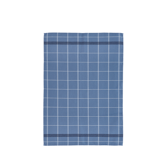 Södahl viskestykke minimal blue 50x70 cm