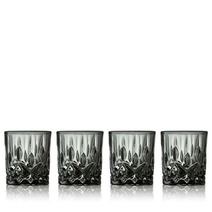 Lyngby Glas Sorrento shotglas smoke 4 cl 4 stk.