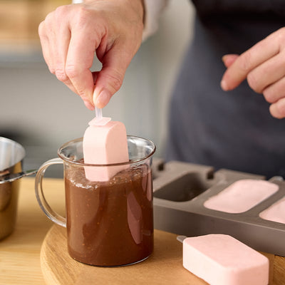 Blomsterberg ispindeform til 4 stk. classic latte silikone