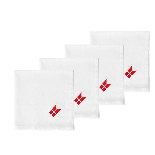 Södahl stofserviet 4 stk. 40 x 40 cm tillykke